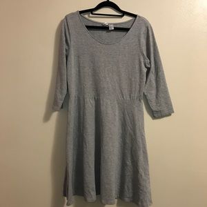 Grey Skater Dress